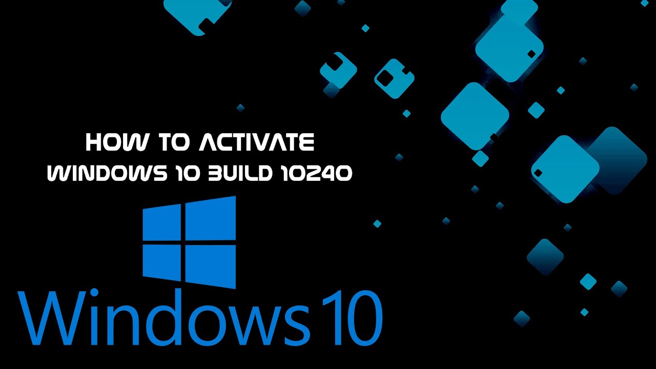 Windows 10 Enterprise Build 10240 Serial Key